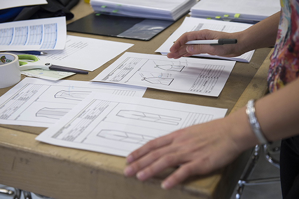 Fashion design process