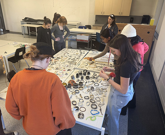 Images of all students from the Fashion Design program